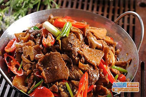干锅牛杂
