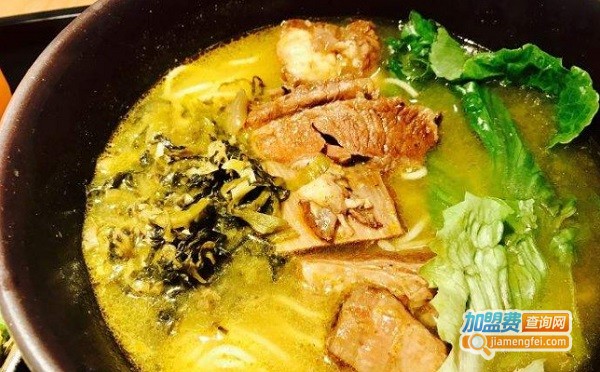 酸菜牛肉面加盟费