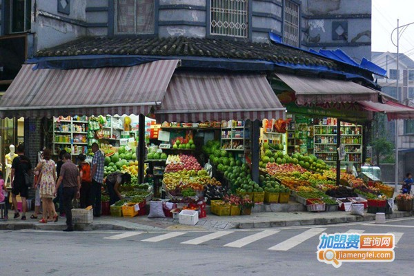 品牌水果店加盟费