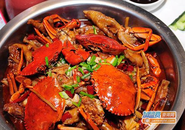 吧嘚嘴肉蟹煲加盟门店