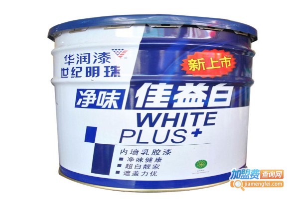 华润乳胶漆加盟费