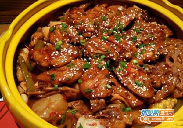 吧嘚嘴肉蟹煲加盟门店