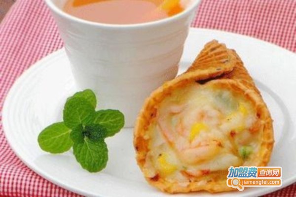 蛋筒披萨加盟店