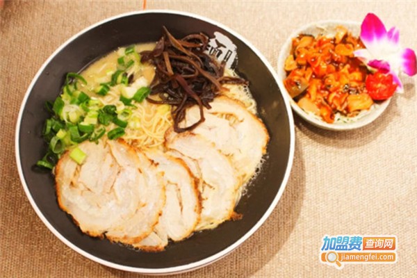 面工坊豚骨拉面加盟费