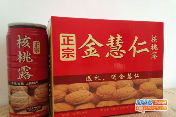 金慧仁核桃露加盟门店