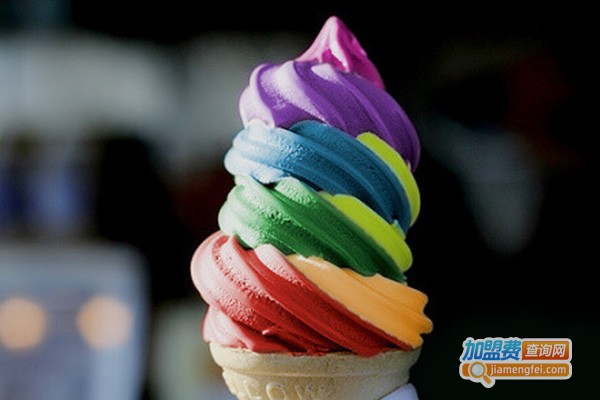 彩虹冰激凌加盟店