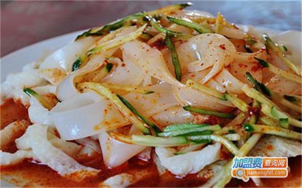 豫婷婷手工卷凉皮加盟店