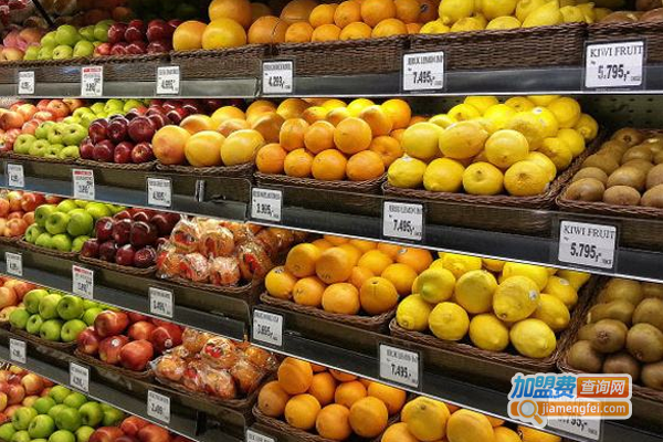 果蔬连锁加盟费