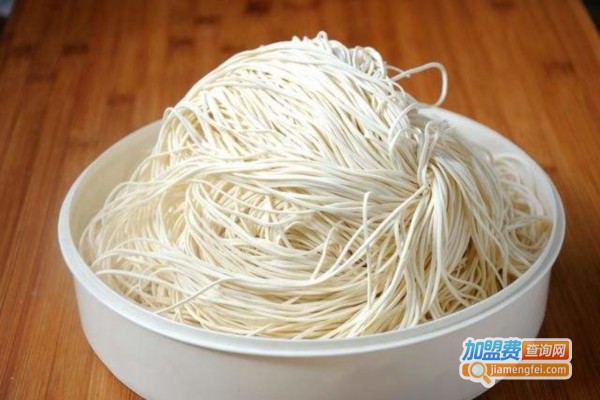 鲜面条店加盟费