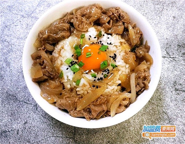 日式牛丼饭加盟