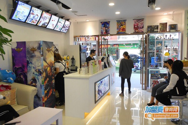 动漫主题奶茶店加盟费