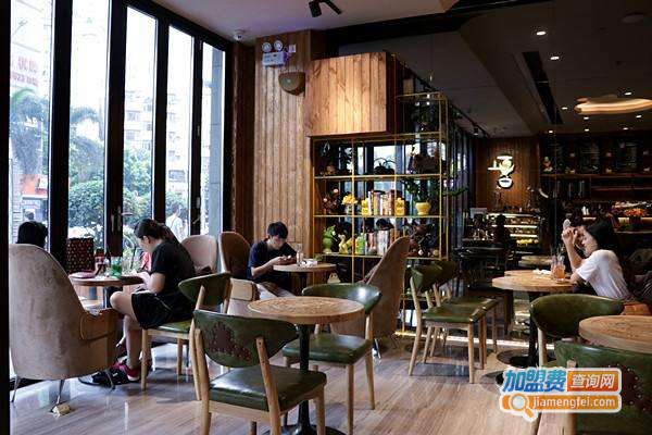 吸吸a门咖啡加盟门店