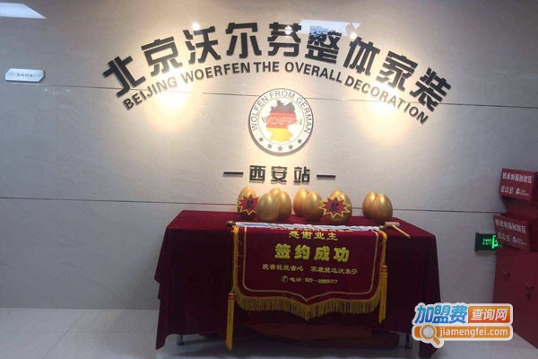 沃尔芬家装加盟费