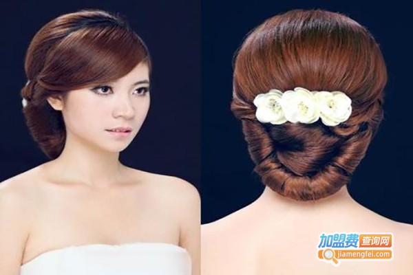 化妆盘发加盟费