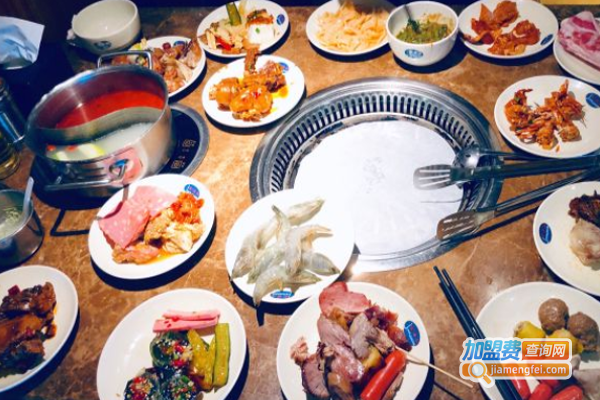 【烤肉火锅自助餐加盟】加盟烤肉火锅自助餐生意红火赚钱多！