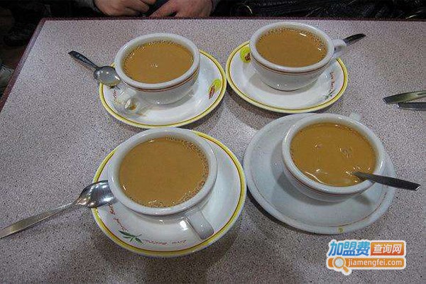 港饮奶茶店