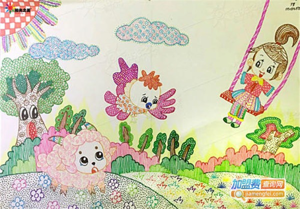 创意美术培训加盟费