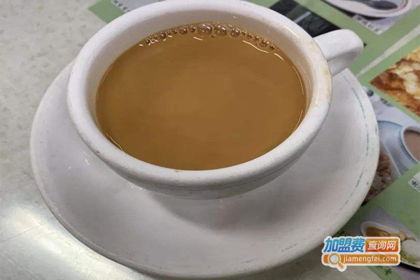 港饮奶茶店
