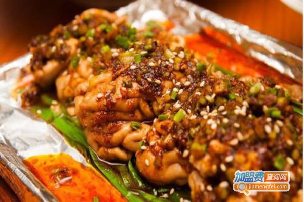 烤猪脑花加盟费