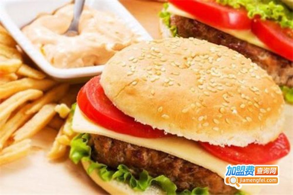 连锁汉堡店加盟