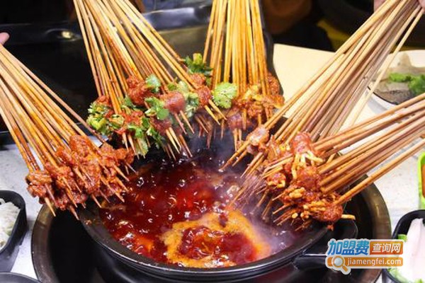蜀蘸串串香火锅加盟费