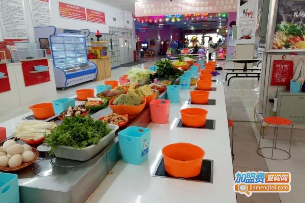 呷捞呷涮旋转串吧加盟费