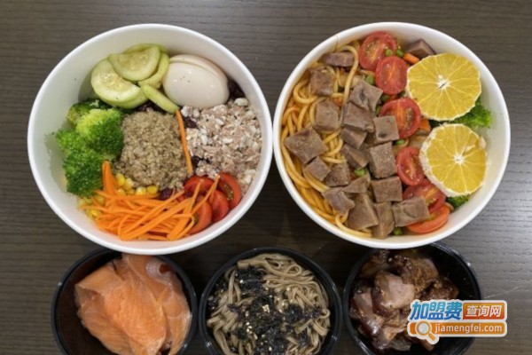 我的轻食加盟费