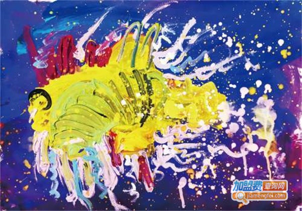 优贝色彩美术加盟店