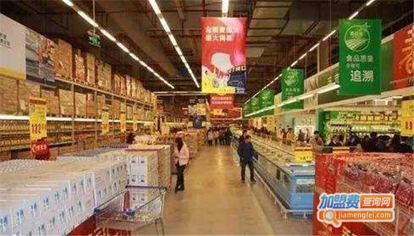 仓储式超市加盟费