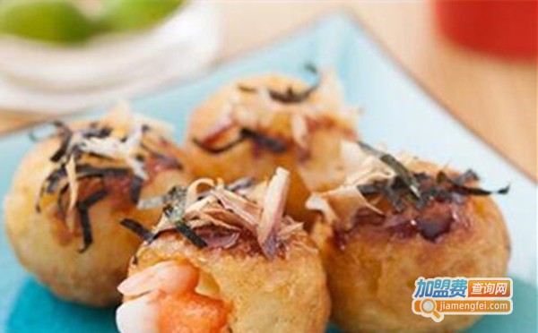 ***虾台式煎丸烧加盟费