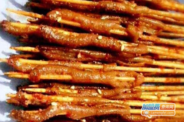 嘎嘎香铁板鸭肠加盟费