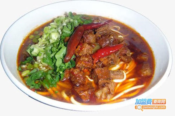 香辣牛肉面加盟费