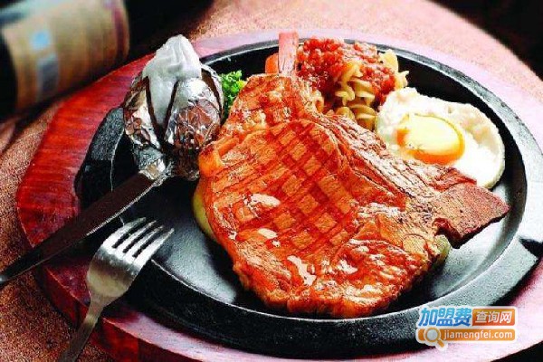 连锁牛排加盟费