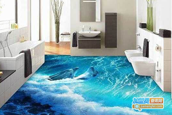 3d海洋地板砖