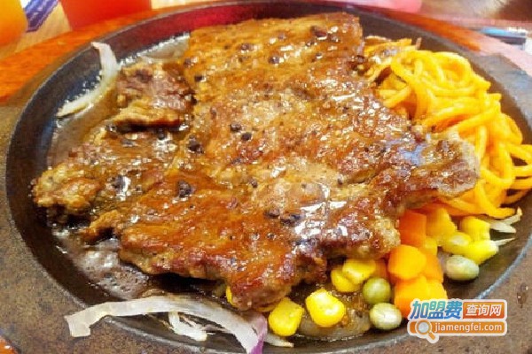 玛黎娜铁板牛排加盟费