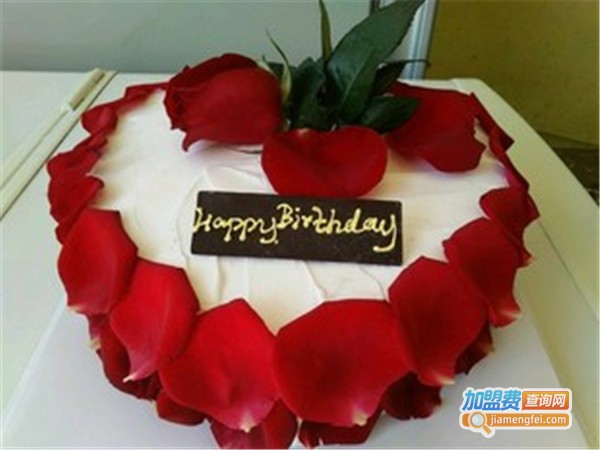 鲜花蛋糕店加盟费