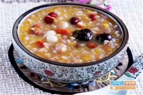 连锁粥店加盟费