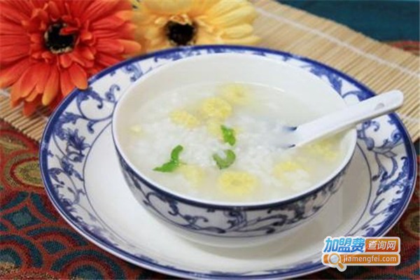 连锁粥店加盟费