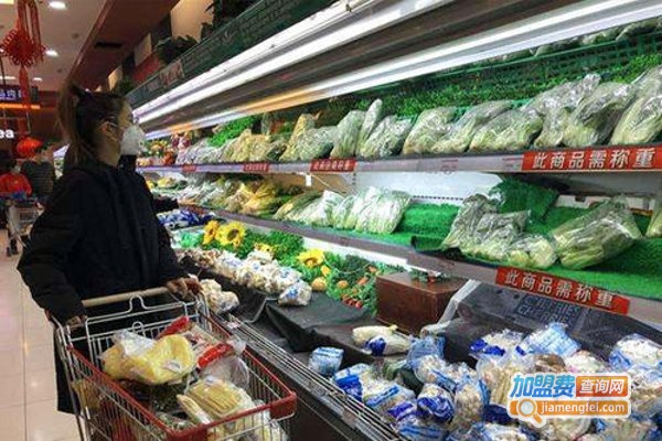 蔬菜连锁超市加盟费