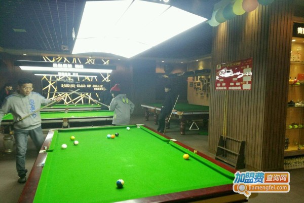 赛点台球俱乐部加盟费