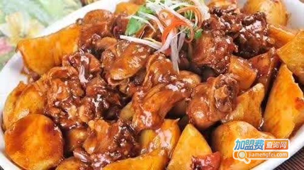 老关东东北铁锅炖大鹅