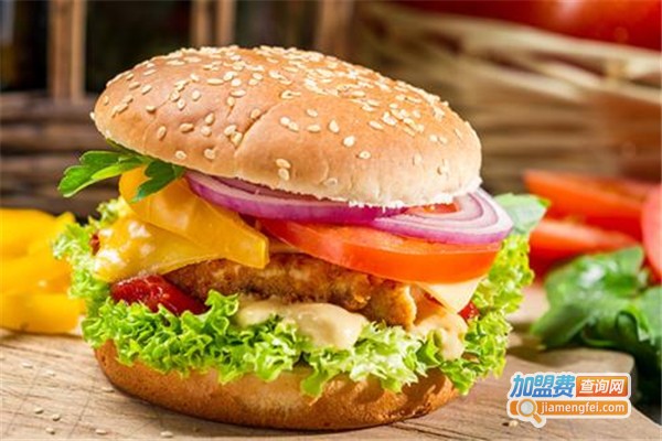 手工汉堡