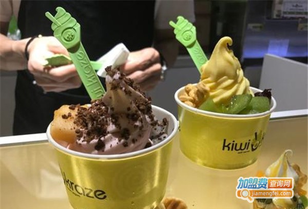 Kiwi Kraze奇兹冰淇淋加盟费