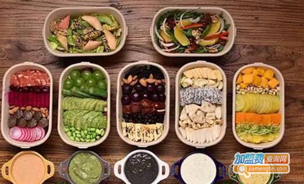 鲜盒轻食加盟费