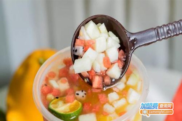 成罐吸鲜果茶堂加盟费