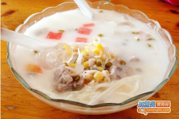 郑阿婆椰奶清补凉加盟费