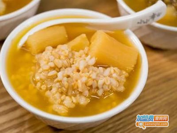 张记木薯羹加盟费