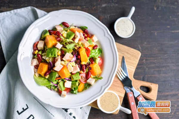 罐子家轻食加盟费