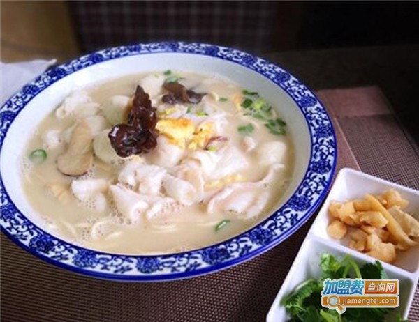 古都张姐鱼汤面加盟费