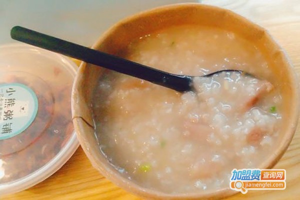 小熊粥店加盟门店